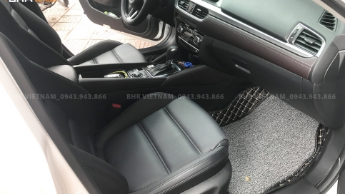 Thảm lót sàn ô tô 5D 6D Mazda 6 giá gốc tận xưởng, bảo hành trọn đời